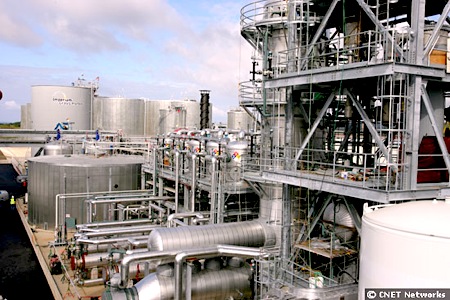 Imperium biofuels plant in Grays Harbor, Washington.