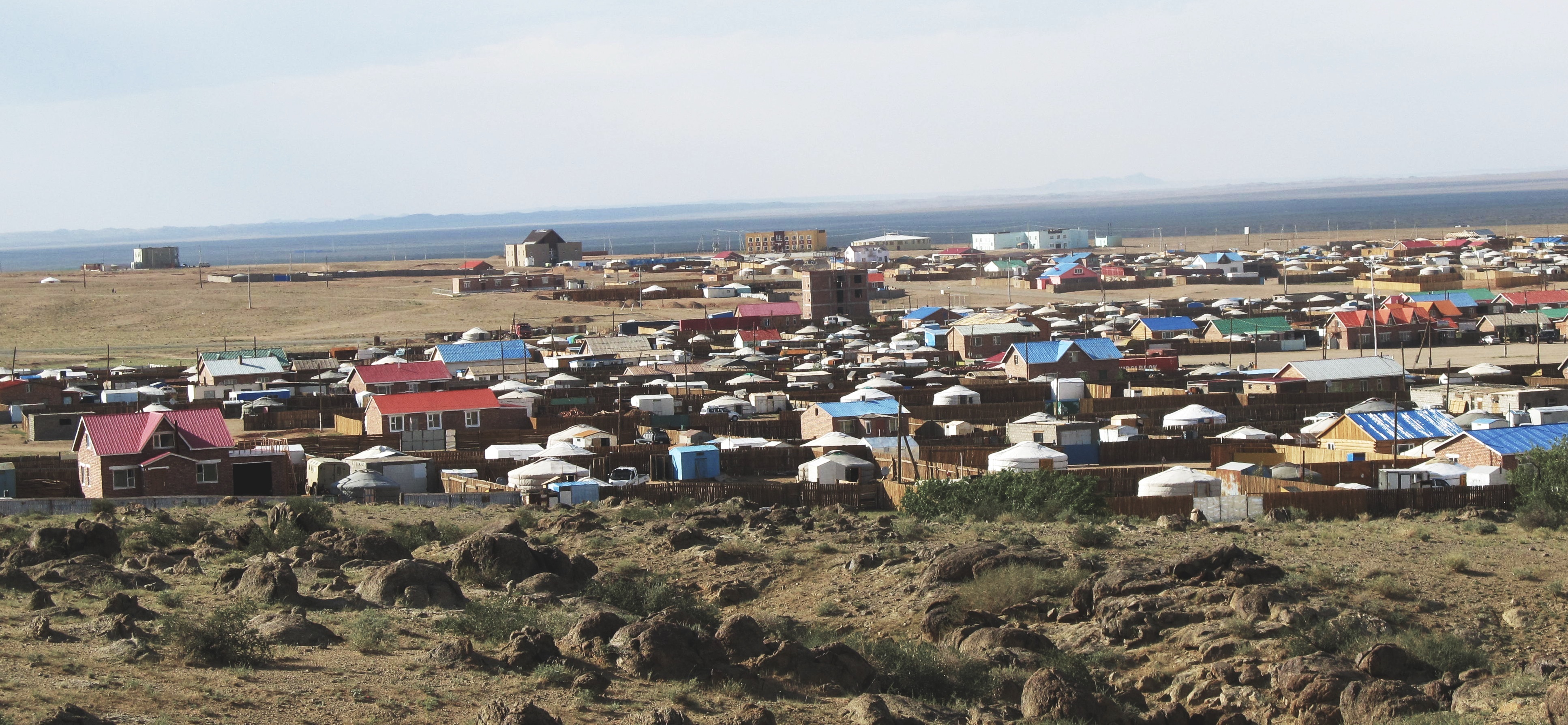 A Tank of Warm Water Brews A New Development Tea in Mongolia’s South Gobi Desert