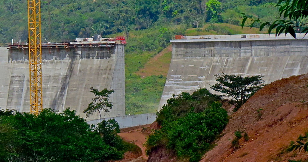 2603 The Barro-Blanco dam near David, Panama has been the scene of years of social conflict. Earlier this month the government intervened, halting construction and establishing a new forum for negotiation between the Honduran developer and indigenus Ngobe villagers. Photo/Keith Schneider