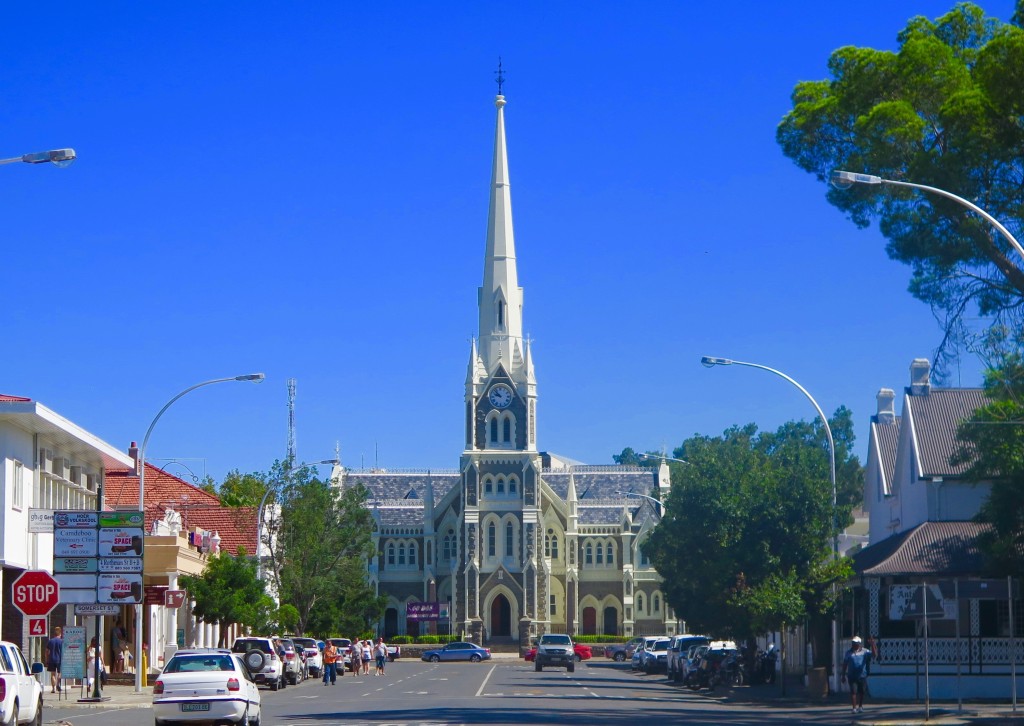The Dutch Reform Church is the centerpiece of 230-year-old Graaff-Reinet, South Africa's fourth oldest town. Photo/Keith Schneider